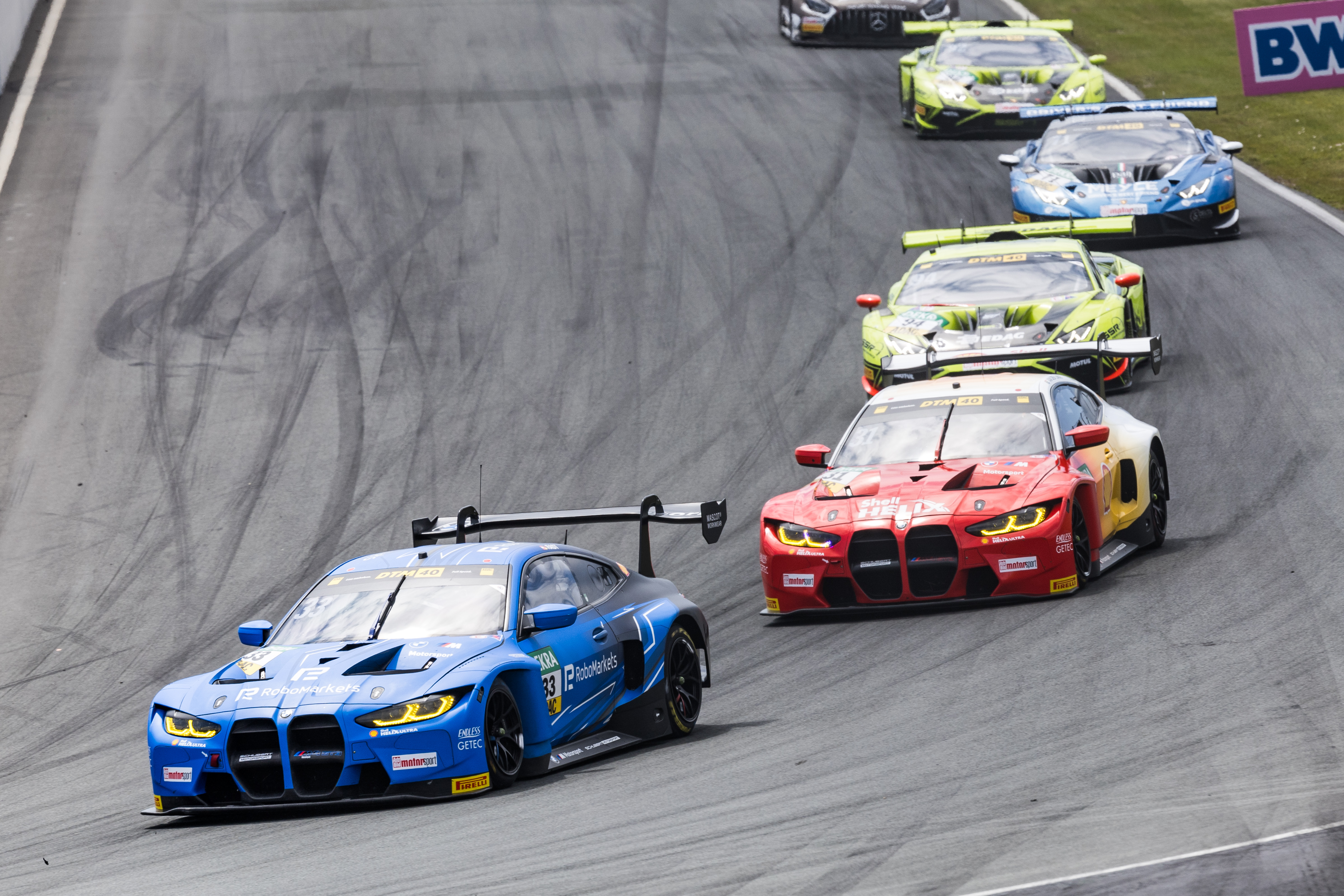 Zandvoort (NED), 07-09 June 2024. DTM, ADAC, Circuit Park Zandvoort, Round 3, René Rast, #33 BMW M4 GT3, Schubert Motorsport, RoboMarkets, DTM, Sheldon van der Linde, #31 BMW M4 GT3, Schubert Motorsport, Shell, DTM