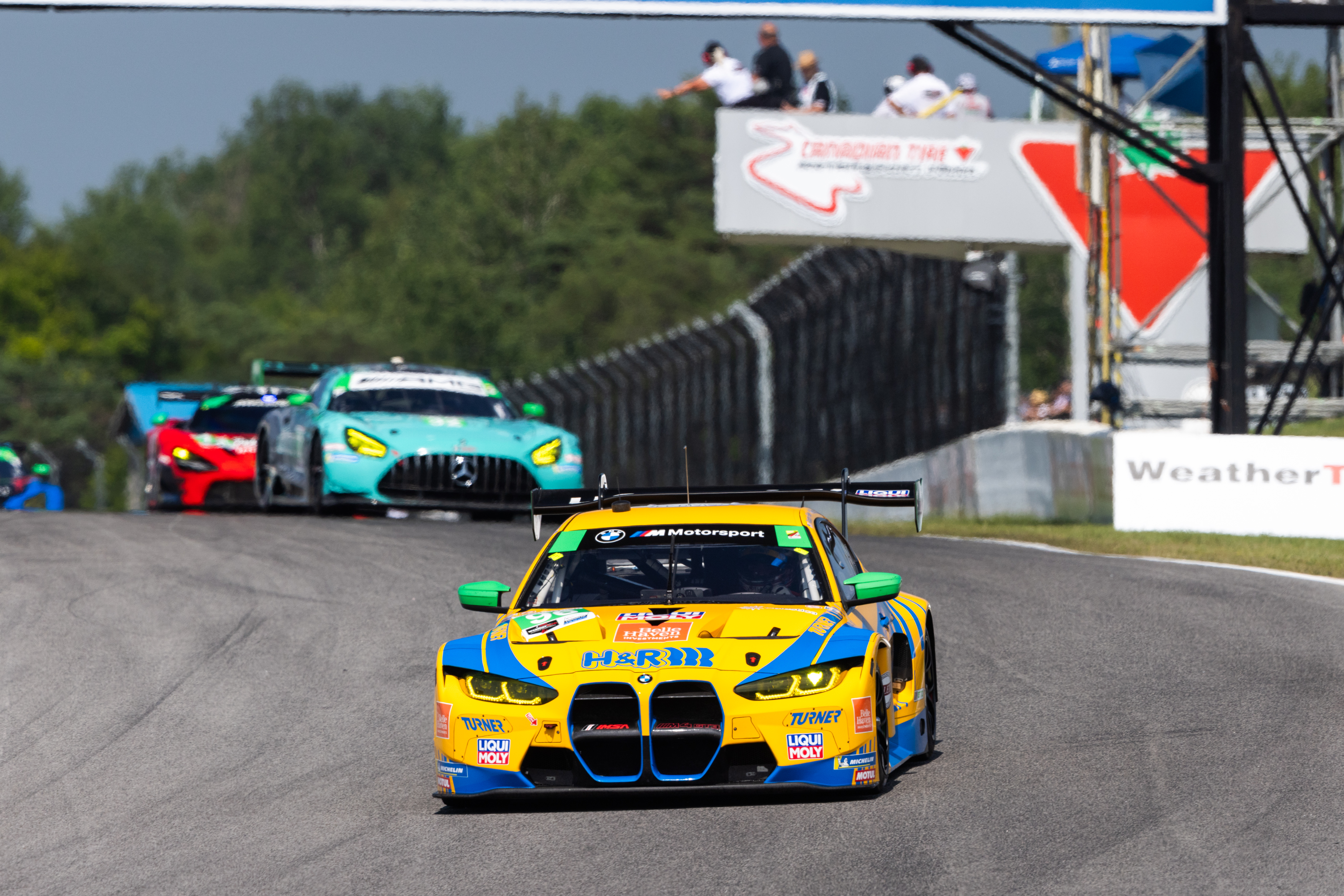 Canadian Tire Motorsport Park (CAN), 12-14 July 2024. IMSA WeatherTech SportsCar Championship, GTD, #96 BMW M4 GT3, Turner Motorsport, Robby Foley, Patrick Gallagher.