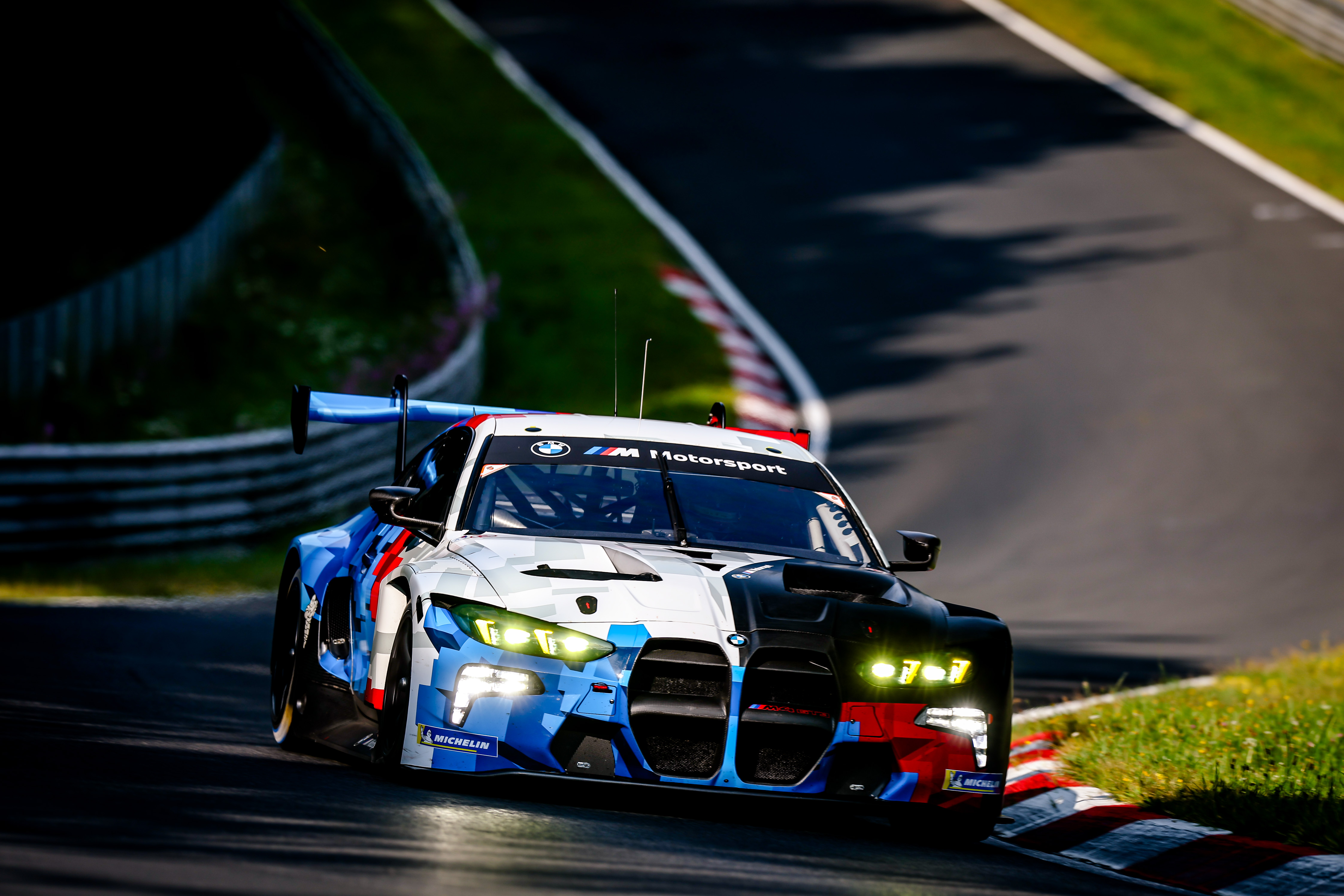 Nürburgring (GER), 2 August 2024. BMW M4 GT3 EVO, test, Nordschleife, Jens Klingmann.