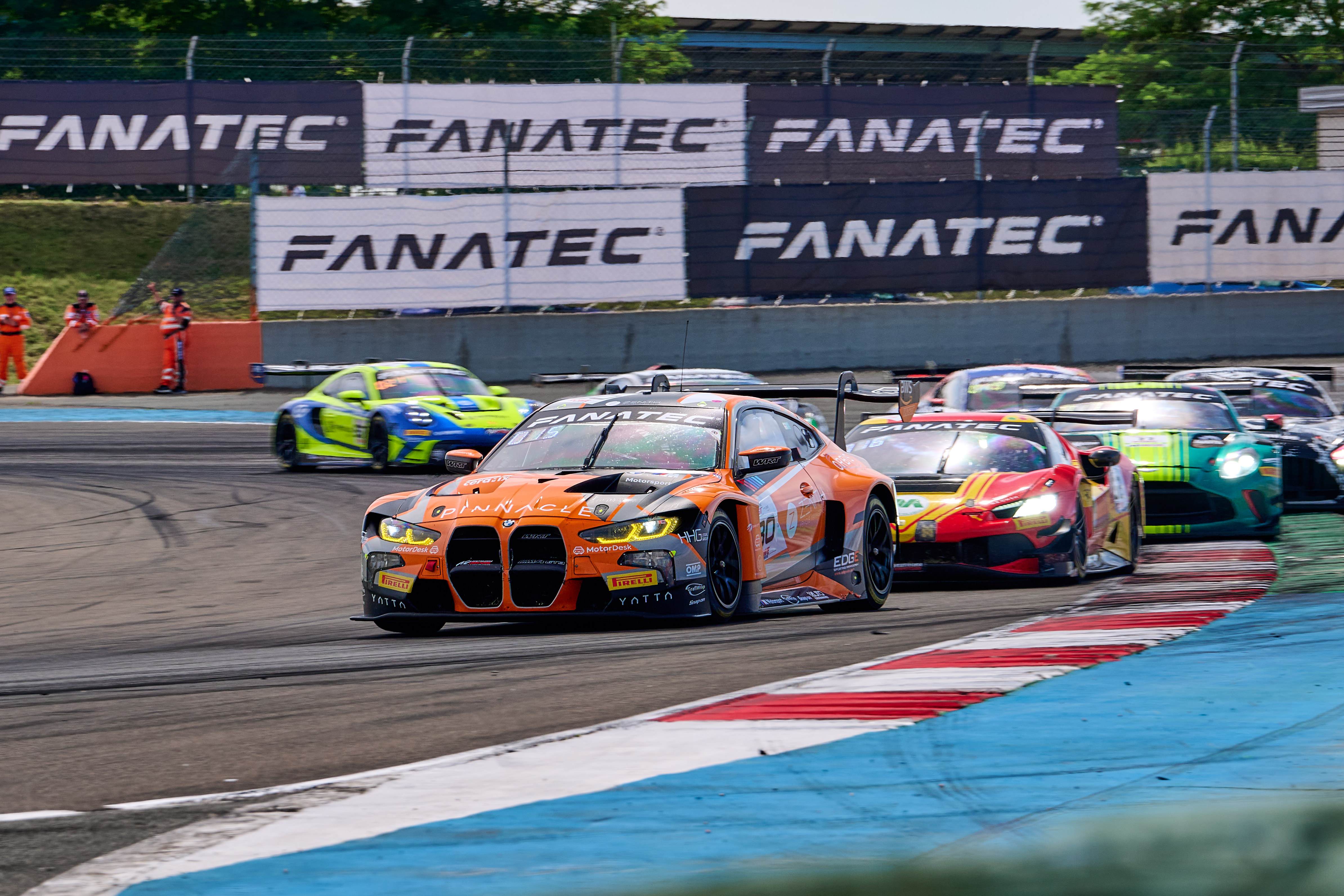 Magny-Cours (FRA), 23-25 August 2024. Fanatec GT World Challenge Europe, GTWC, Sprint Cup, Team WRT, #30 BMW M4 GT3, Sam de Haan, Calan Williams.