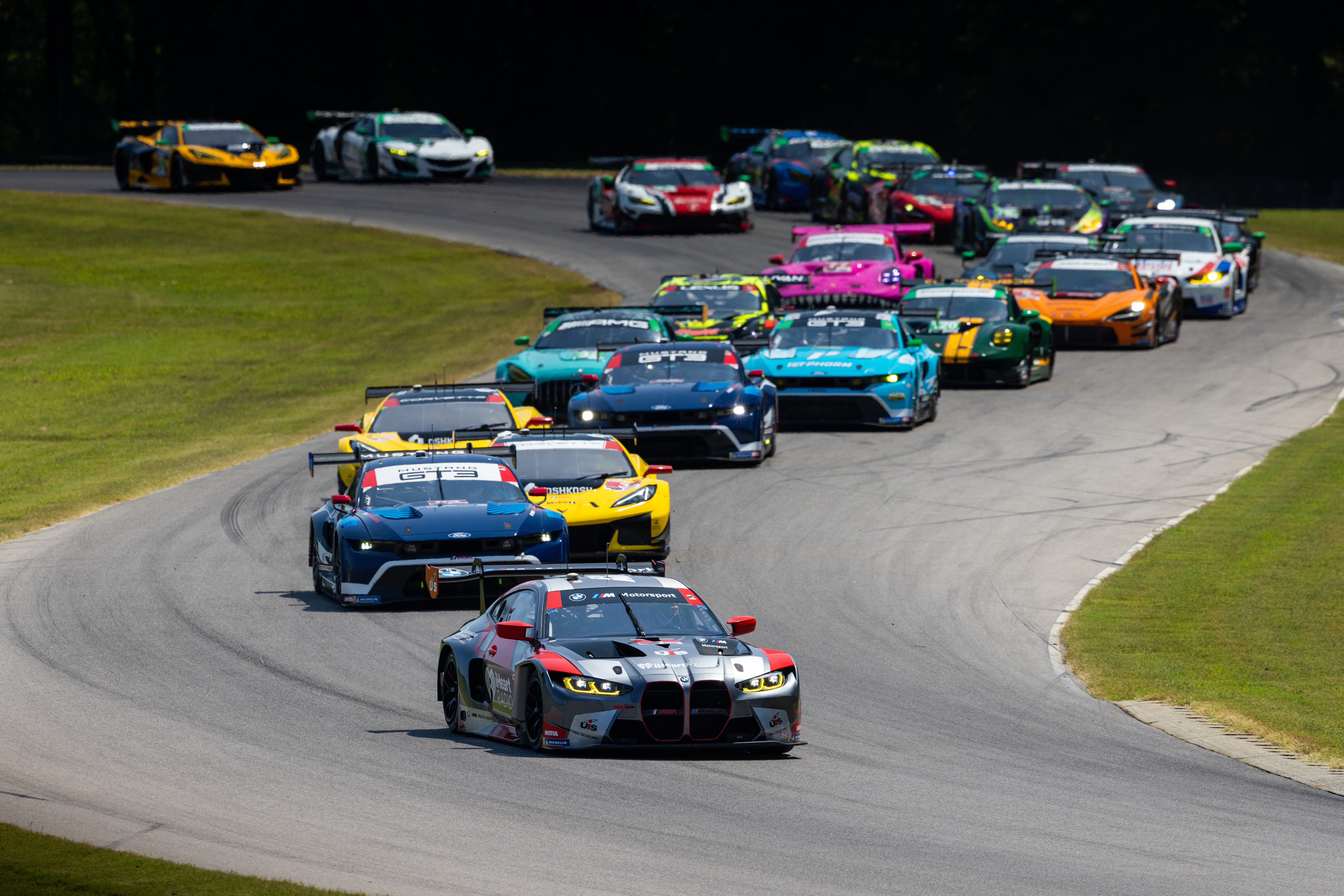 Virginia International Raceway (USA), 23-25 August 2024. IMSA WeatherTech SportsCar Championship, GTD PRO, Paul Miller Racing, #1 BMW M4 GT3, Bryan Sellers, Madison Snow.