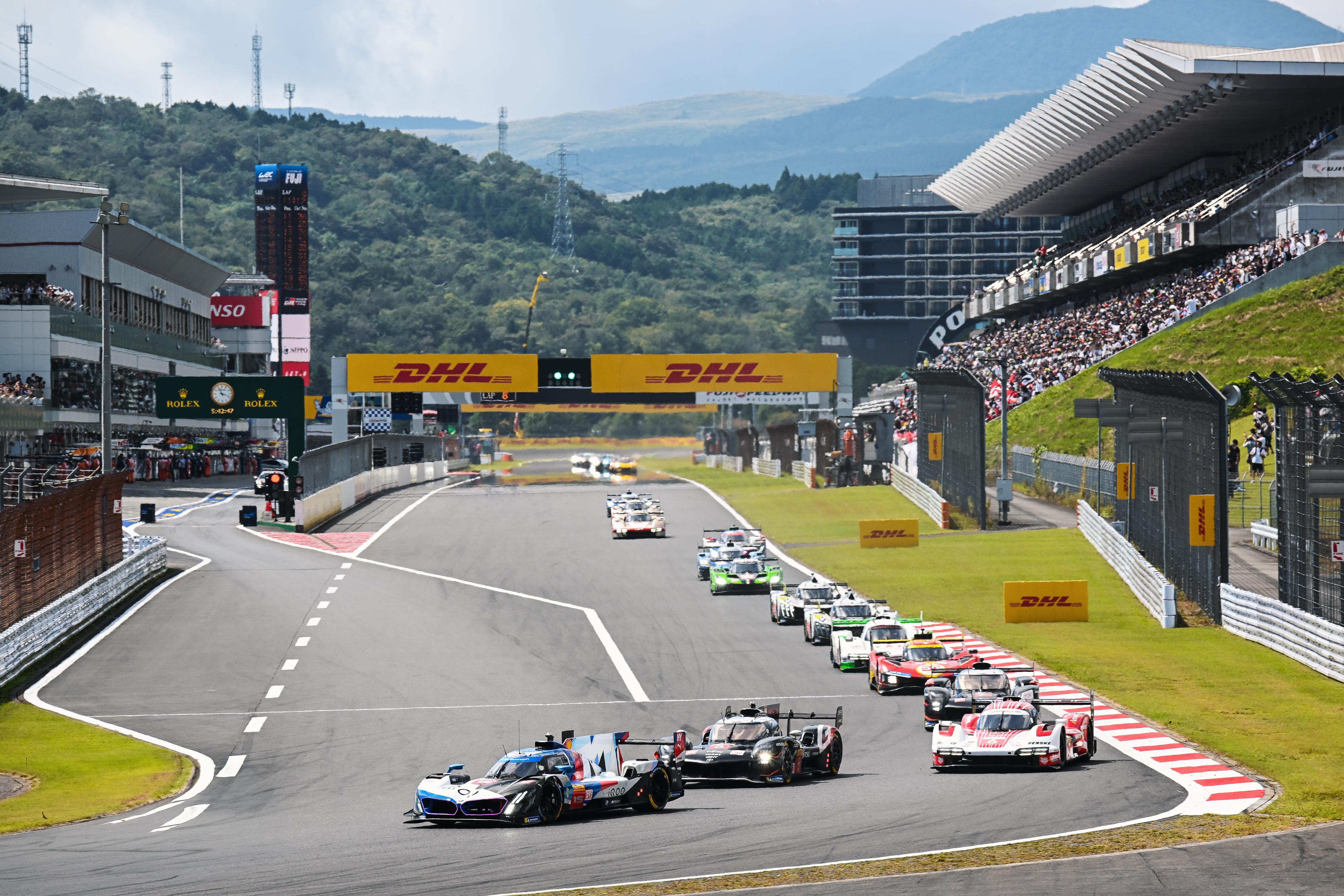 Fuji (JPN), 12-15 September 2024. BMW M Motorsport, FIA World Endurance Championship, 6 Hours of Fuji, Fuji International Speedway, BMW M Team WRT, Hypercar, LMDh, hybrid, #15 BMW M Hybrid V8, Raffaele Marciello, Dries Vanthoor, Marco Wittmann.