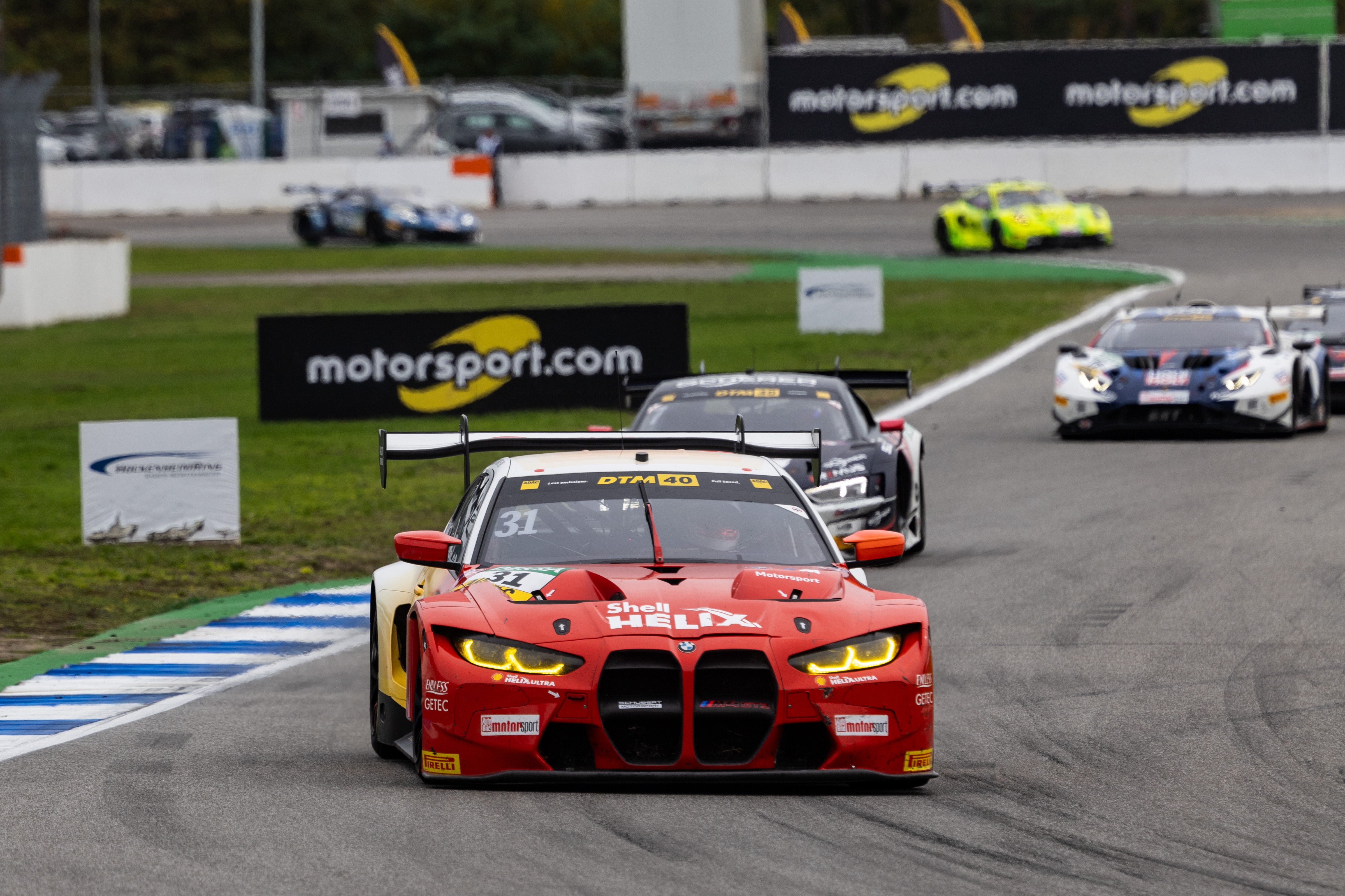 Hockenheim (GER), 18-20 October 2024. DTM, ADAC Motorsport, Schubert Motorsport, #31 BMW M4 GT3, Sheldon van der Linde, Shell.