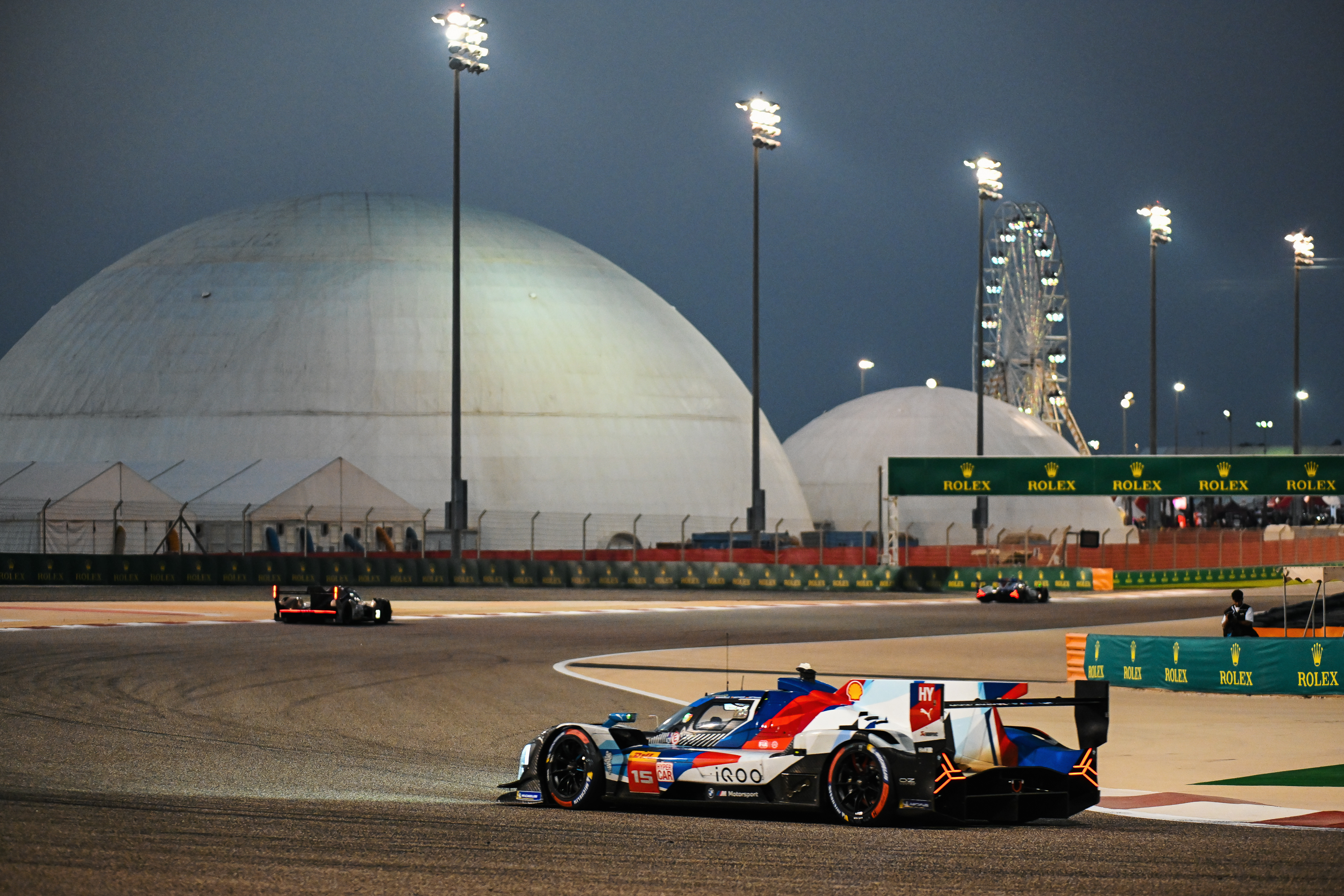 Bahrain International Circuit (BRN), 30th October - 2nd November 2024. BMW M Motorsport, FIA World Endurance Championship, 8 Hours of Bahrain, Season Finale, BMW M Team WRT, Hypercar, LMDh, hybrid, #15 BMW M Hybrid V8, Raffaele Marciello, Dries Vanthoor, Marco Wittmann.