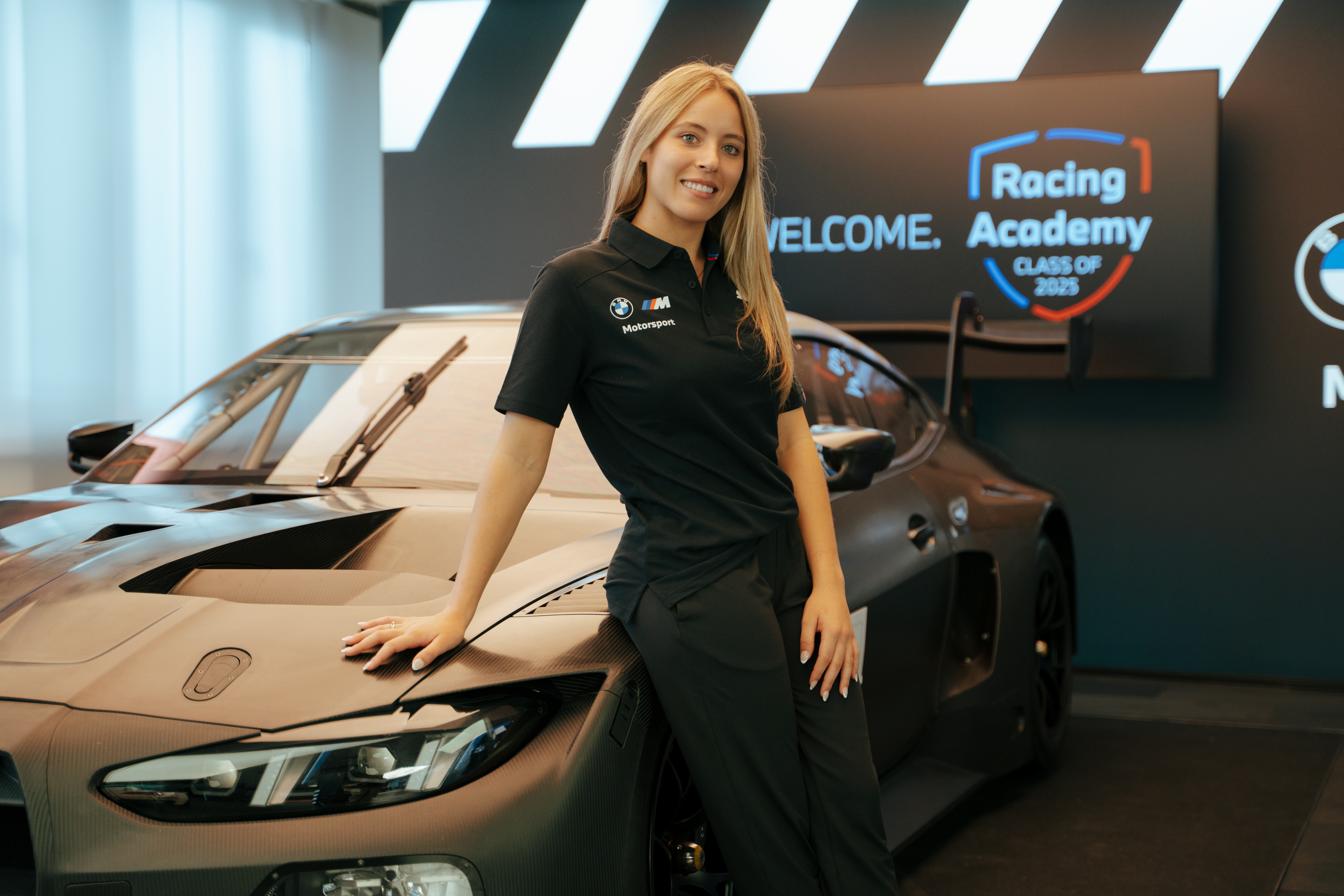 Munich (GER), November 2024. BMW M Motorsport, Customer Racing, BMW M4 GT4, Support Programme, BMW M Racing Academy, Nerea Martí (ESP).