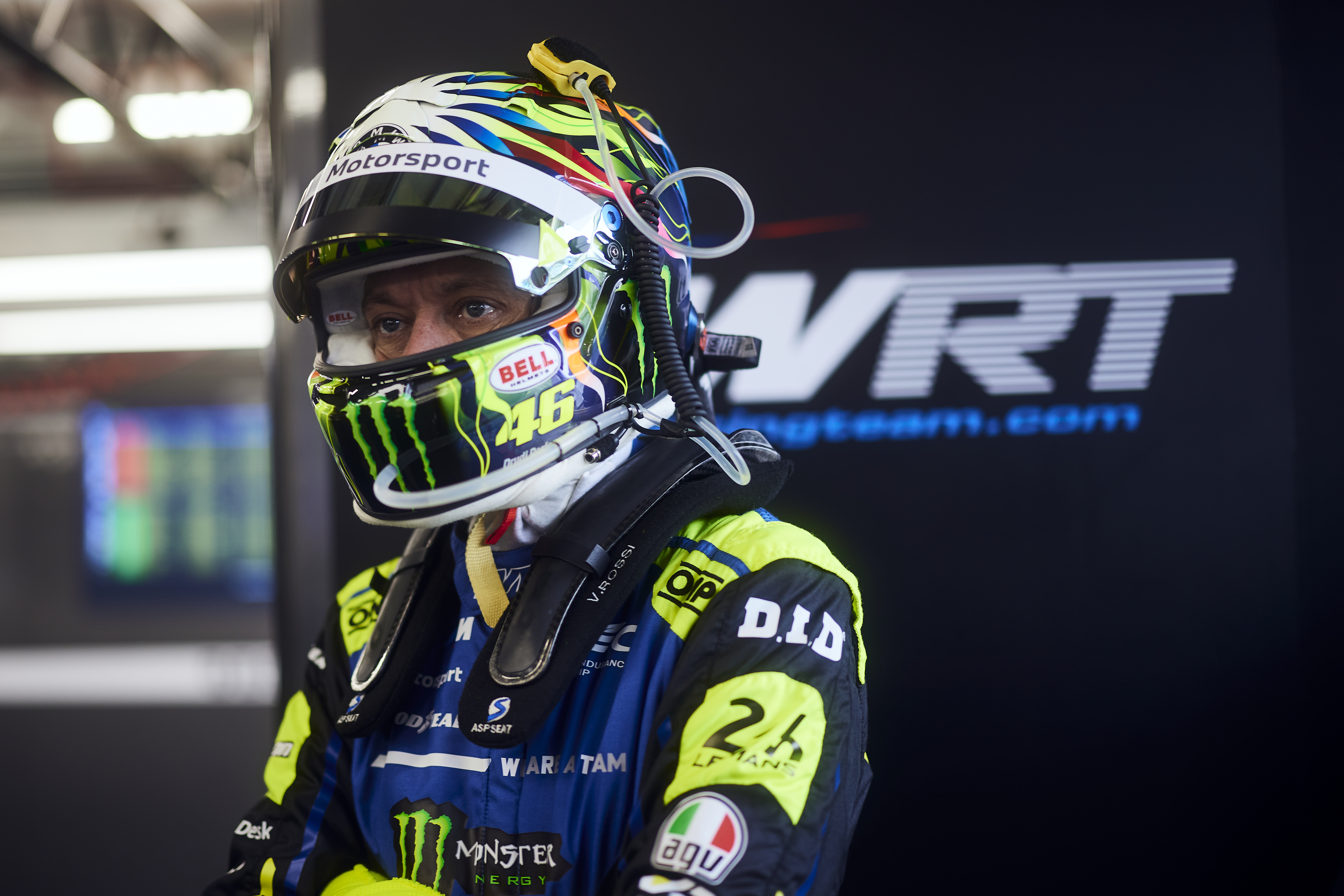 Lusail (QAT), 25th to 28th February 2025. BMW M Motorsport, FIA World Endurance Championship, FIA WEC, Qatar, Team WRT, #46 BMW M4 GT3 EVO, Valentino Rossi.