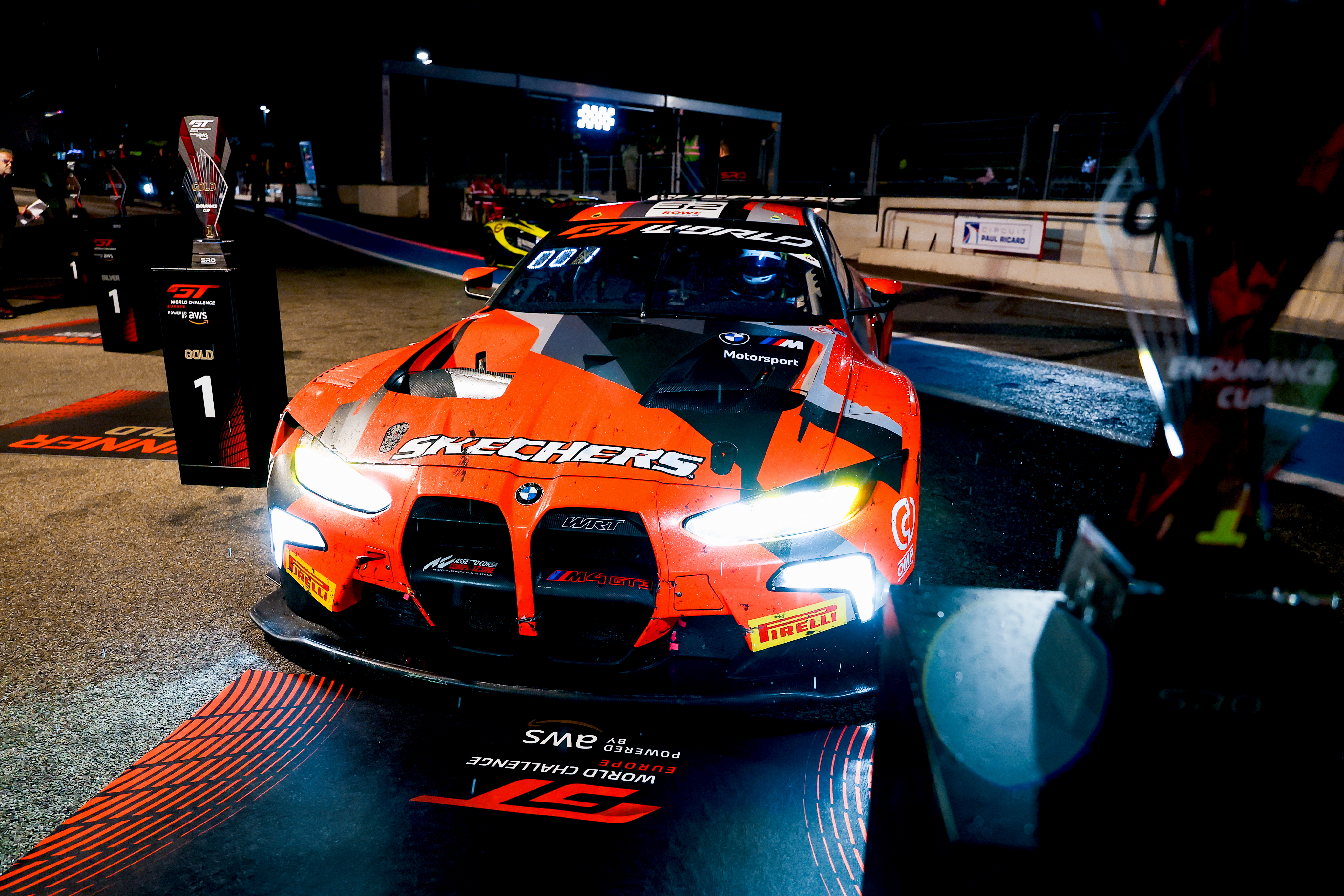 Le Castellet (FRA), 11-12 April 2025. GT World Challenge Europe powered by AWS, SRO, Circuit Paul Ricard, #32 BMW M4 GT3 EVO, Team WRT, Charles Weerts, Ugo de Wilde, Kelvin van der Linde.